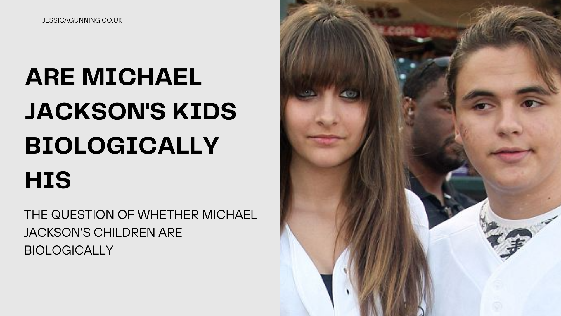 are michael jackson's kids biologically his