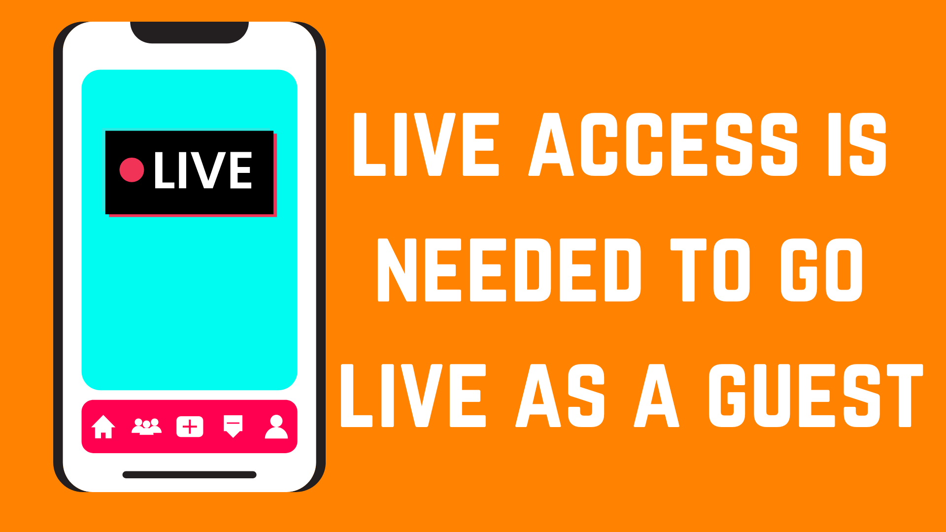 Live Access Is Needed to Go Live as a Guest