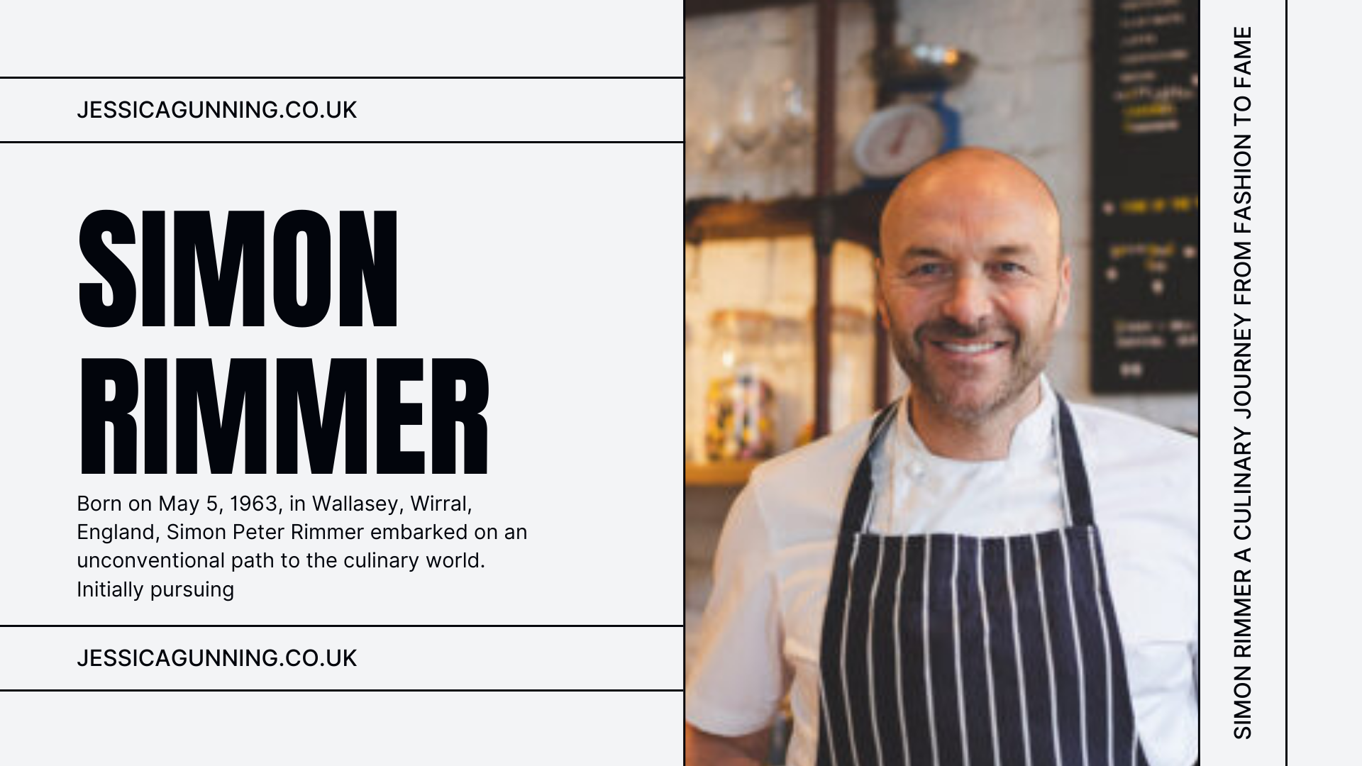 Simon Rimmer A Culinary Journey from Fashion to Fame